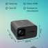 Проектор Cactus CS-PRC.06B.Full HD-A,  черный,  Wi-Fi [cs-prc.06b.wuxga-a]